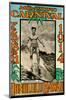 Mid Pacific Carnival 1914, Honolulu, Hawaii, Featuring Duke Kahanamoku-null-Mounted Art Print