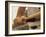 Mid Section View of a Baseball Player Swinging a Baseball Bat-null-Framed Photographic Print