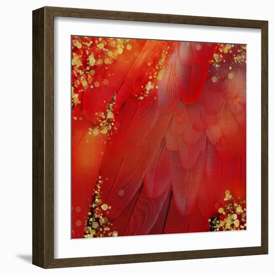 Mid-Summer Magik Red Spice-Tina Lavoie-Framed Giclee Print