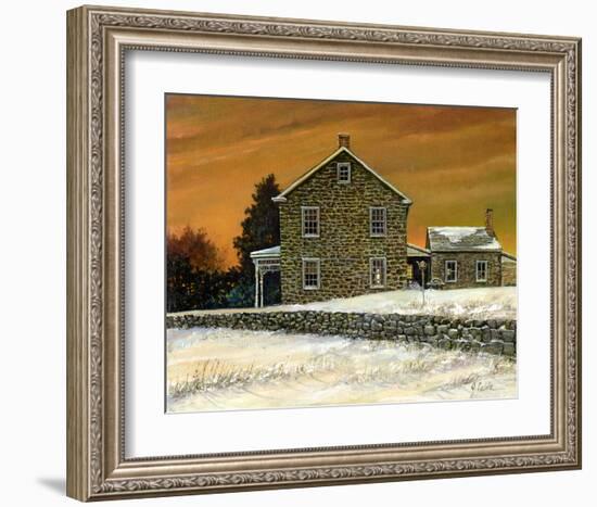 Mid-Winter Eve-Jerry Cable-Framed Art Print