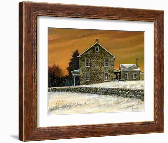 Mid-Winter Eve-Jerry Cable-Framed Art Print