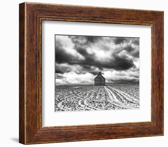 Mid Winter Storm-Trent Foltz-Framed Art Print