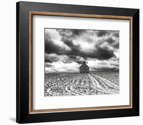 Mid Winter Storm-Trent Foltz-Framed Art Print