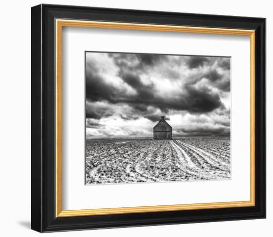 Mid Winter Storm-Trent Foltz-Framed Art Print