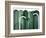 MidCentury Arches Emerald Green-Urban Epiphany-Framed Premium Giclee Print