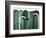 MidCentury Arches Emerald Green-Urban Epiphany-Framed Premium Giclee Print