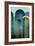 MidCentury Arches Teal-Urban Epiphany-Framed Art Print