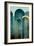 MidCentury Arches Teal-Urban Epiphany-Framed Art Print