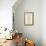 MidCentury Minimalist Boho 3-Urban Epiphany-Framed Stretched Canvas displayed on a wall