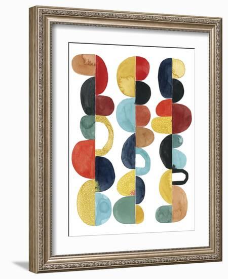 Midcentury Sunrise I-Grace Popp-Framed Art Print