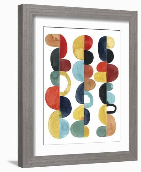 Midcentury Sunrise I-Grace Popp-Framed Art Print