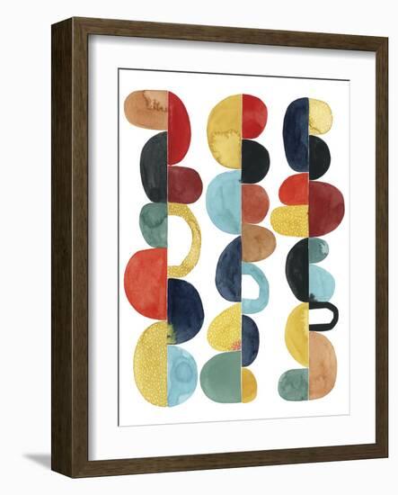 Midcentury Sunrise I-Grace Popp-Framed Art Print