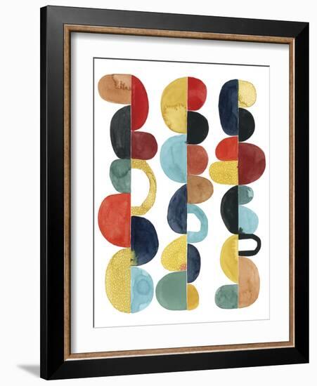 Midcentury Sunrise I-Grace Popp-Framed Art Print