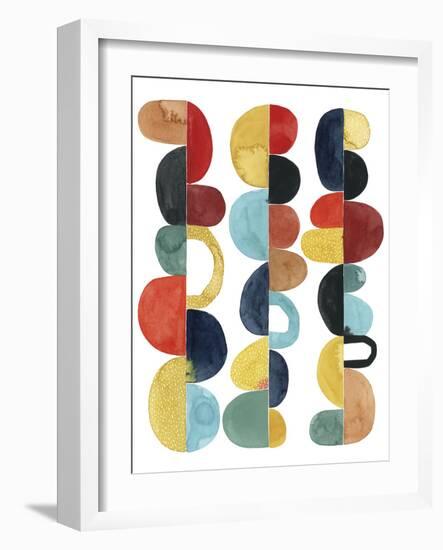 Midcentury Sunrise I-Grace Popp-Framed Art Print