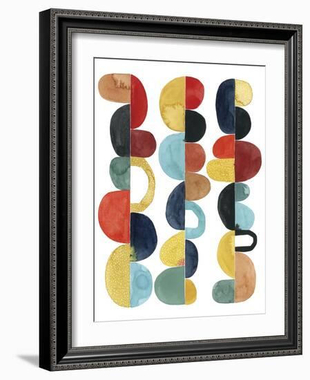 Midcentury Sunrise I-Grace Popp-Framed Art Print