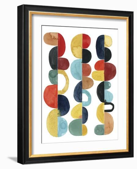 Midcentury Sunrise I-Grace Popp-Framed Art Print