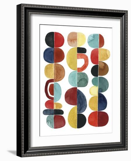 Midcentury Sunrise II-Grace Popp-Framed Art Print