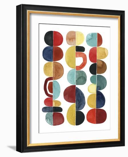 Midcentury Sunrise II-Grace Popp-Framed Art Print