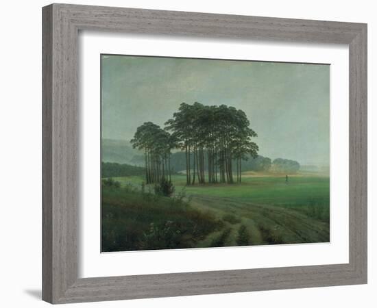 Midday, 1820-25-Caspar David Friedrich-Framed Giclee Print