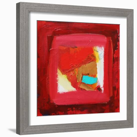 Midday, 2021 (acrylic on canvas)-Angie Kenber-Framed Giclee Print