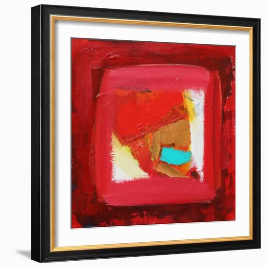 Midday, 2021 (acrylic on canvas)-Angie Kenber-Framed Giclee Print