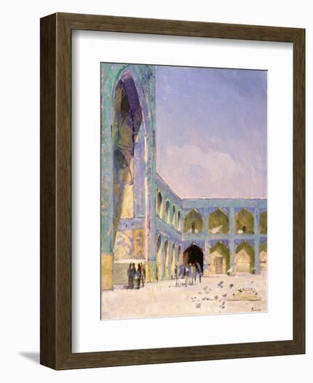 Midday, Friday Mosque, Isfahan-Bob Brown-Framed Giclee Print