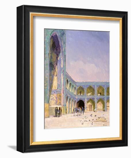 Midday, Friday Mosque, Isfahan-Bob Brown-Framed Giclee Print