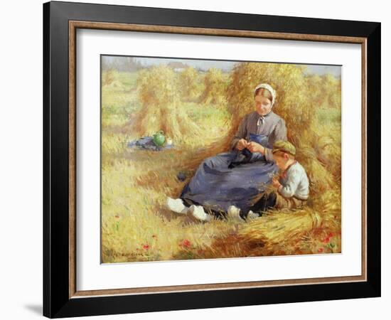 Midday Rest, 1915-William Kay Blacklock-Framed Giclee Print