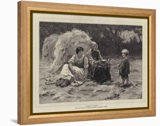 Midday Rest-Frederick Morgan-Framed Premier Image Canvas