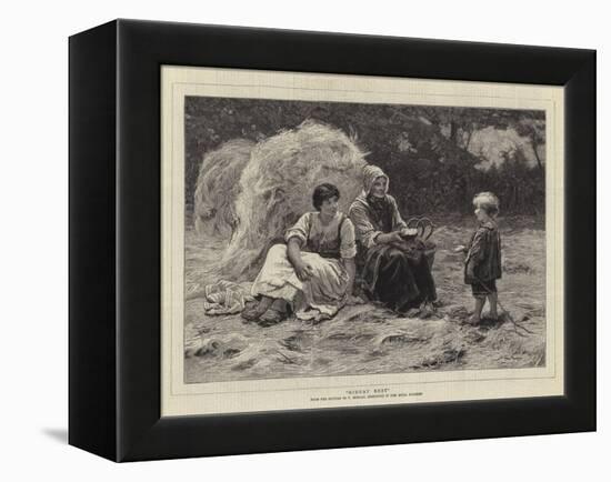 Midday Rest-Frederick Morgan-Framed Premier Image Canvas