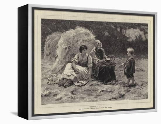 Midday Rest-Frederick Morgan-Framed Premier Image Canvas