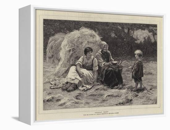 Midday Rest-Frederick Morgan-Framed Premier Image Canvas