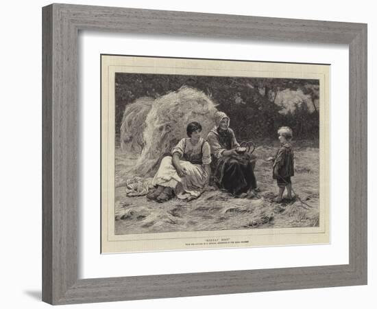 Midday Rest-Frederick Morgan-Framed Giclee Print