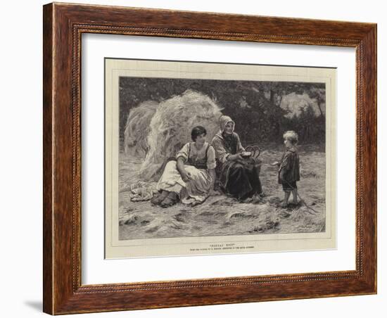 Midday Rest-Frederick Morgan-Framed Giclee Print