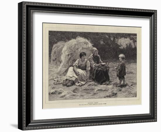 Midday Rest-Frederick Morgan-Framed Giclee Print