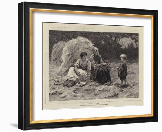 Midday Rest-Frederick Morgan-Framed Giclee Print