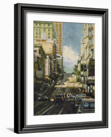 Midday, San Francisco-Desmond O'hagan-Framed Giclee Print