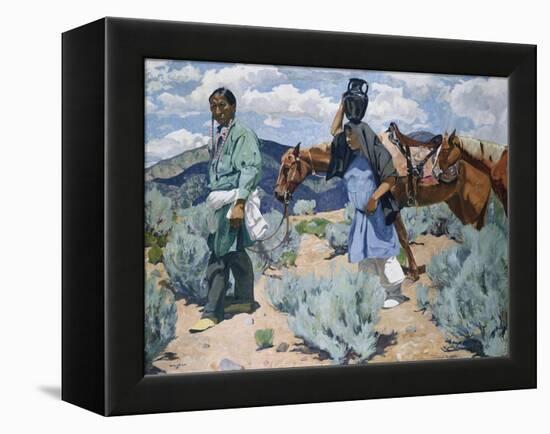 Midday-Walter Ufer-Framed Premier Image Canvas