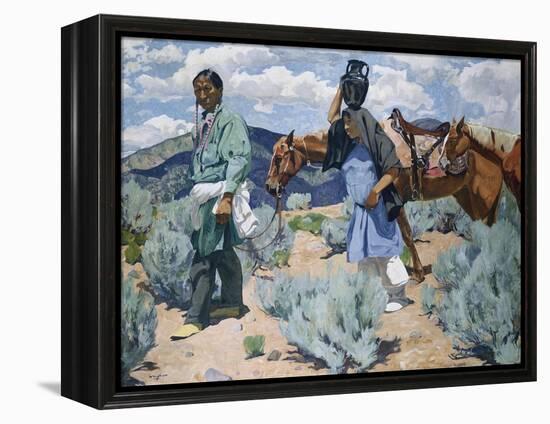 Midday-Walter Ufer-Framed Premier Image Canvas