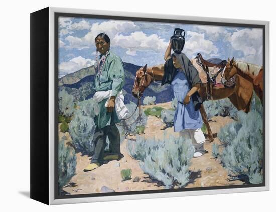 Midday-Walter Ufer-Framed Premier Image Canvas