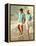 Middle-aged Couple Walking on the Beach-Bill Bachmann-Framed Premier Image Canvas