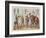 Middle Ages Costume-French School-Framed Giclee Print