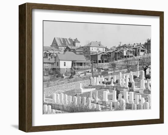 Middle class houses of Birmingham, Alabama, 1936-Walker Evans-Framed Photographic Print