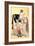 Middle Class Mother and Daughter-Kitagawa Utamaro-Framed Art Print