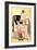 Middle Class Mother and Daughter-Kitagawa Utamaro-Framed Art Print