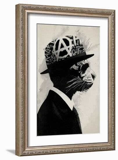 Middle Class Rebel-Hidden Moves-Framed Art Print