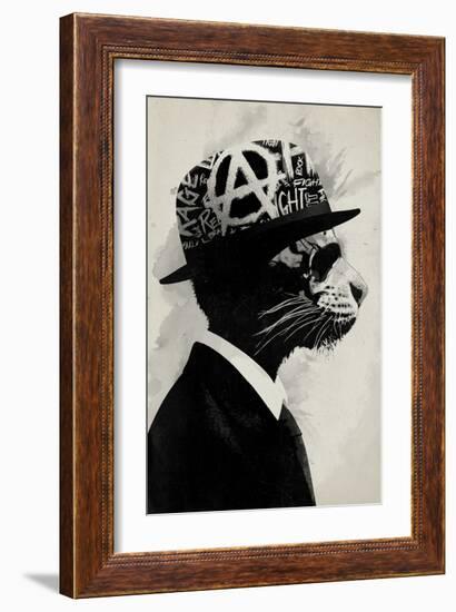 Middle Class Rebel-Hidden Moves-Framed Art Print