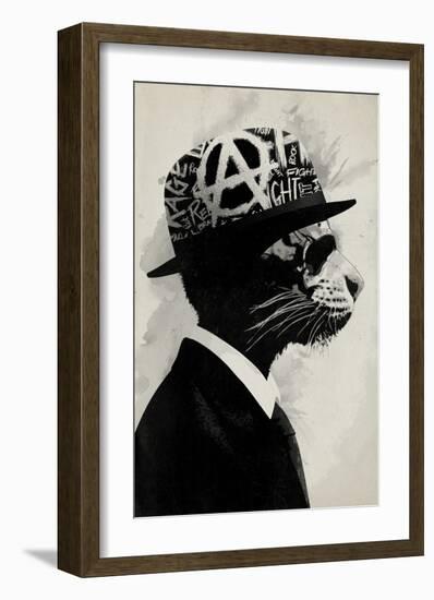 Middle Class Rebel-Hidden Moves-Framed Art Print