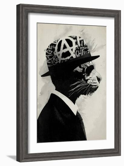 Middle Class Rebel-Hidden Moves-Framed Art Print