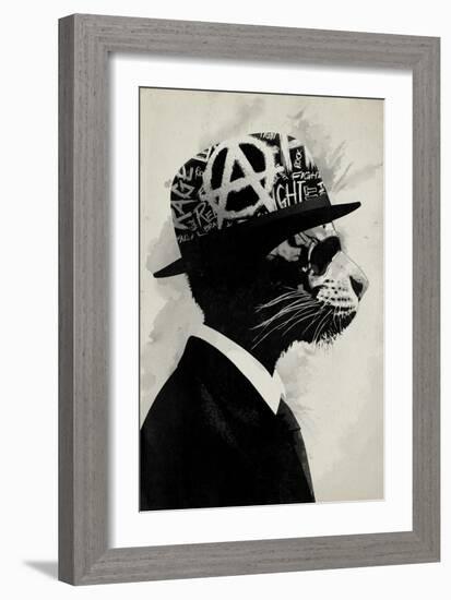 Middle Class Rebel-Hidden Moves-Framed Art Print